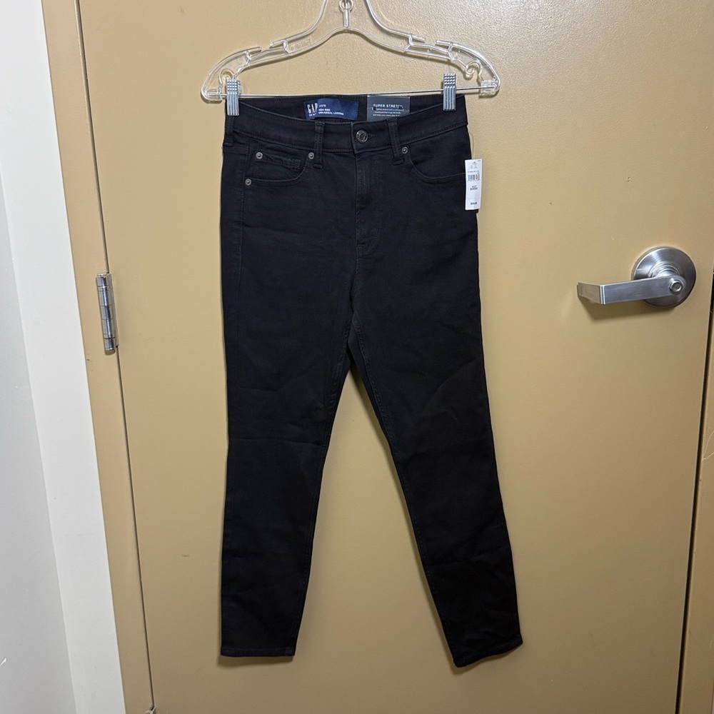 Women's Black High Rise Skinny Jean